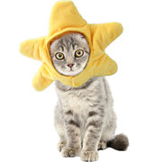 激安 秋冬 ペット用帽子 犬用猫用 仮装帽子 大中小型犬/猫 ハロウィン Halloween ボア ぬいぐるみ星