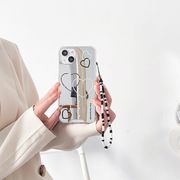 新入荷スマホケース★高級感  iPhone14ケース  携帯カバー 耐衝撃 耐摩擦 ストラップ付き