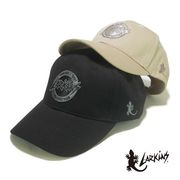 年間品　LARKiNSサークルロゴ刺繍ツイルローキャップ　ヤング帽子「2022」