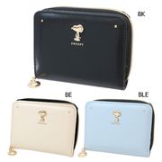 【財布】スヌーピー ラウンドショートウォレット