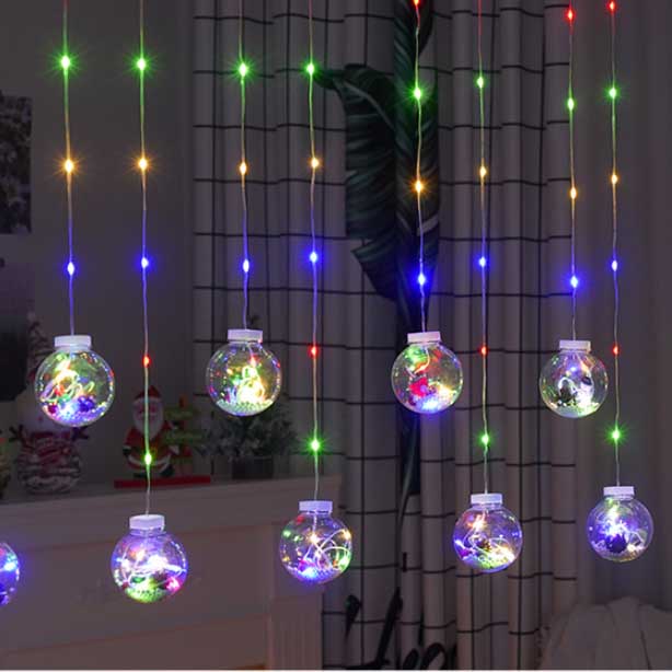 LED カーテン ライト クリスマス 照明 ボール型 LED カーテン ライト クリスマス 照明 ボール型