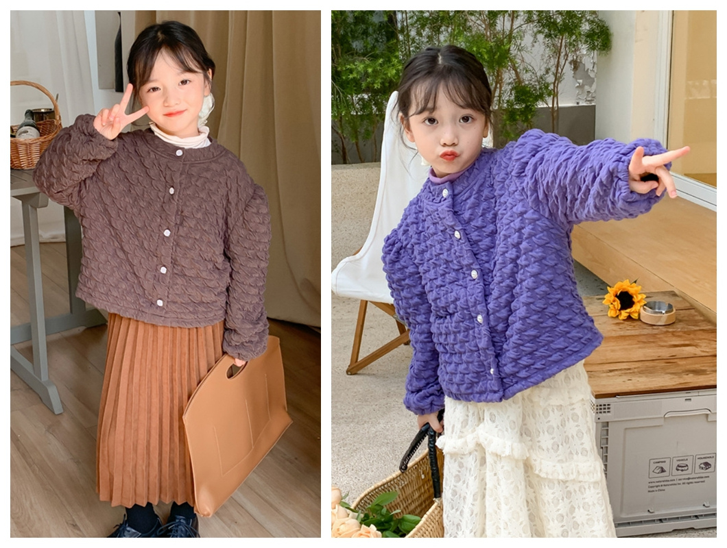 【秋冬新発売】韓国子供服 子供服 女の子 ベビー服 可愛い アウター コート上着 トップス
