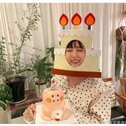 INS  パーティー用品  かわいい  ギフト 大人 撮影道具   インテリア  子供   誕生日    ハット  雑貨