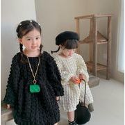 韓国子供服 ベビー服 ファッション 可愛い スカート キッズ長袖 ワンピース