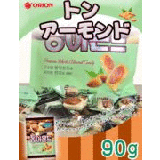 【送料無料】まるごと アーモンド飴 90g 韓国 オリオン キャンディー アーモンド 飴 キャンディ個包装