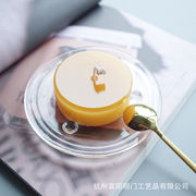 キャンドルプレート 蝋燭皿 ローソク皿 透明 クリア ガラス 雑貨