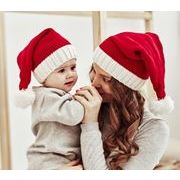 新作★親子帽子★ニット帽子★サンタ帽子★クリスマス