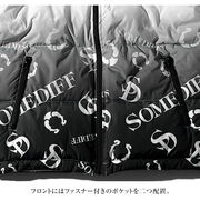 【SALE】グラデーションプリント中綿フードジャケット／SOMEDIFF