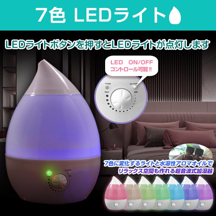 リラックスしずく型加湿器 2.8L 超音波式 万方商事 株式会社 | 卸売・ 問屋・仕入れの専門サイト【NETSEA】