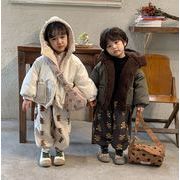 秋冬 韓国風子供服  子供服 裹起毛 コートカーディガンジャケット厚手  長袖キッズ服 トップス2色