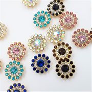 大容量福袋【貼付け・縫い付け両用OK】フラワーデコパーツ/花パーツ/最安値＆営業日当日出荷
