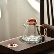 茶煮 花茶壺 アイデア 高ホウケイ酸ガラス ガラスポット レトロ セット グラス セット コーヒーポット