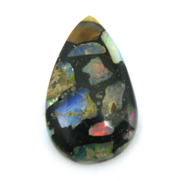 ≪スペシャルルース/即納≫天然石 モハベオパール/カボション 20.8x13.1x3.7mm