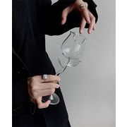 品質自信あり アイデア  バラの花の形 グラス カクテルグラス ハイフットグラス ワイングラス