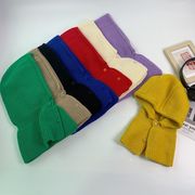 子供用・帽子/マフラー・ニットハット・キッズ/ベビー・保温・8色・ファッション