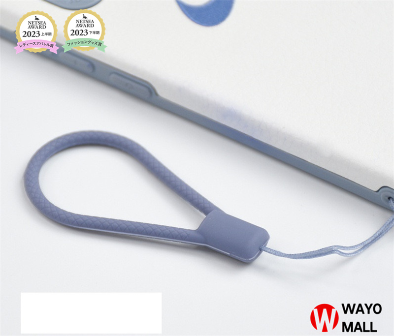 シリコンストラップ スマホストラップ キーホルダー キーリング