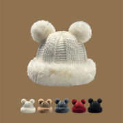 大人用・帽子・毛糸ハット・暖かく・保温・6色・ファッション帽
