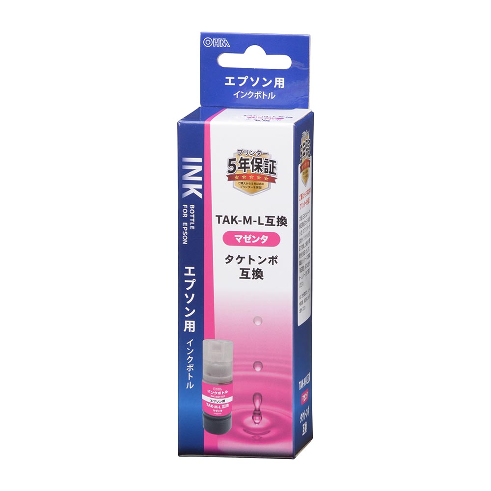 エプソン互換インクボトル タケトンボ 染料マゼンタ