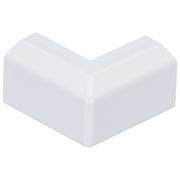 モール用出隅　１号　ホワイト　２Ｐ