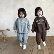 2023春新品★子供服　トレーナー＋ズボン　セットアップ　73-110cm★2色
