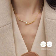 【日本倉庫即納】 ネックレス レディース一粒フェイクパール