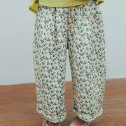 【2023春新作】韓国風子供服 ベビー服 キッズ 女の子 ロングパンツ 花柄パンツ