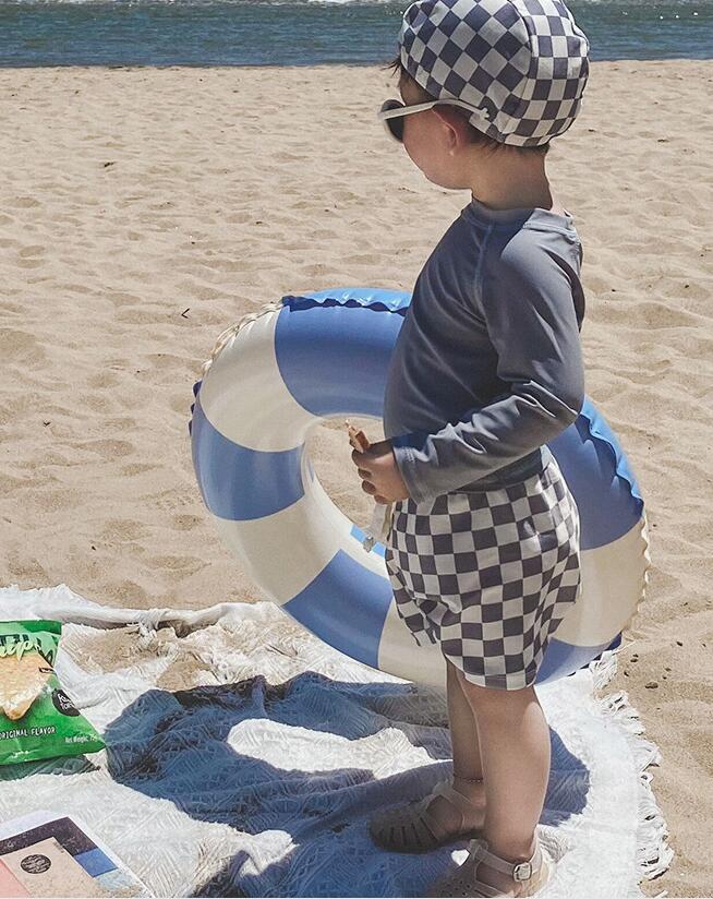 【2023年】子供服 キッズ　ベビー  水着　オールインワン　連体水着 帽子付き
