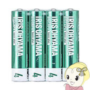 アイリスオーヤマ BIGCAPA basic＋ アルカリ乾電池 単4×4本パック LR03Bbp/4S