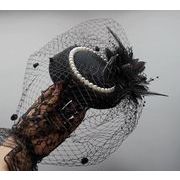 レディース ハット 礼帽 メッシュ 撮影小物