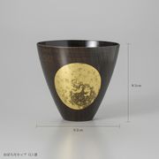 A101-03004 おぼろ月 カップ(L)(漆)