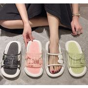 シューズ 靴 レディース 夏 韓国スタイル 学生 スリッパ サンダル 靴