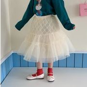 INS 春夏 韓国風子供服 子供服 ベビー服 レーススカート スカート キッズ 90-140CM 2色