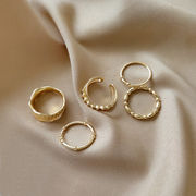 指輪　リング　5点セット指輪　素敵なデザイン　アクセサリー　欧米風　