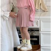 2023人気 韓国風子供服 子供服 ショートスカート キッズ 女の子 ベビー服　スカートカジュアル 2色