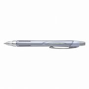 三菱鉛筆 なめらか油性ボールペン ジェットストリーム ラバー シルバー SXN25007.26 三菱鉛筆