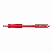 三菱鉛筆 油性ボールペン 楽ノック 0.5mm 赤 SN10005.15 三菱鉛筆