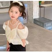 INS  韓国風子供服  子供服  キッズ 女の子 半袖 トップス Tシャツ ブラウス   ベビー服  かわいい