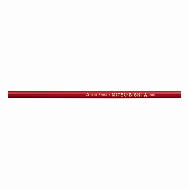 三菱鉛筆 色鉛筆880 紅色 K880.14