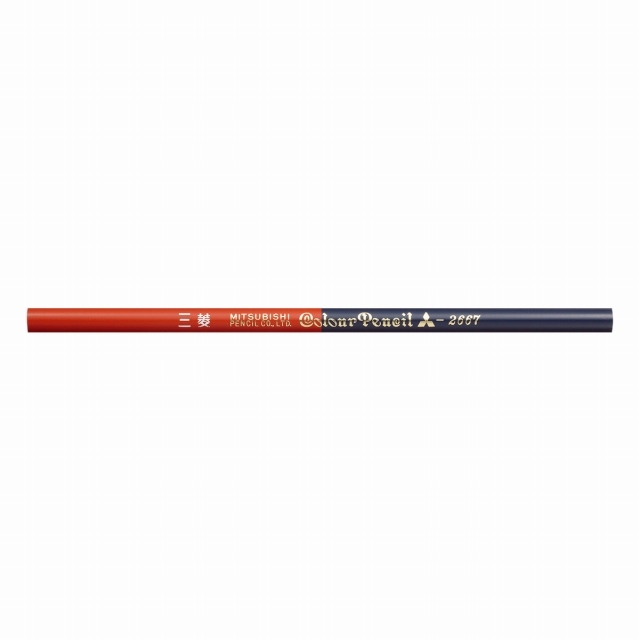 三菱鉛筆 色鉛筆 朱藍 K2667