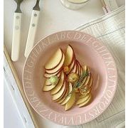 お皿   撮影用    ins   洋食皿   韓国風   食器   写真道具   デザート皿   ピンク   サラダ皿