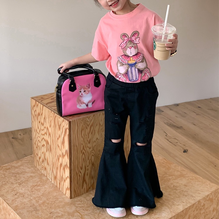 【2023春新作】韓国風子供服 ベビー服 キッズ 女の子 ロングパンツ パンツ