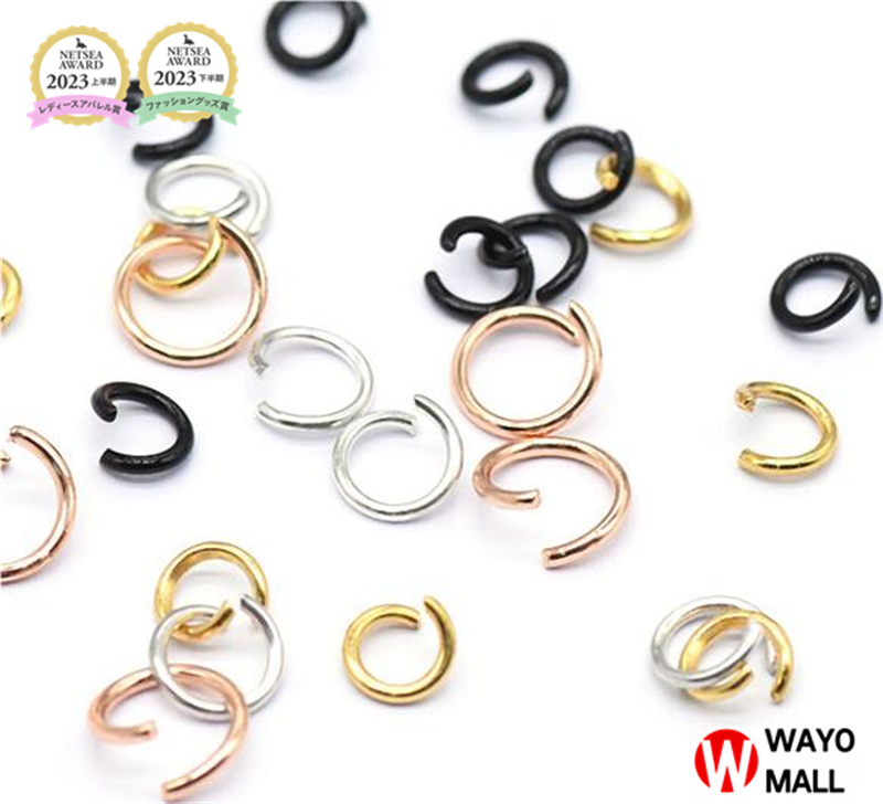 メッキ 丸カン ステンレス鋼 ジュエリー作りアクセサリー パーツ 基礎金具 ハンドメイド 手芸 DIY | 卸売・ 問屋・仕入れの専門サイト ...