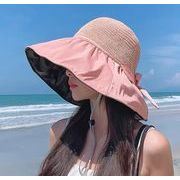 つば広で日よけや紫外線防止対策に最適です 麦わら帽子 夏 紫外線対策 uvカット 小顔対策 レディース