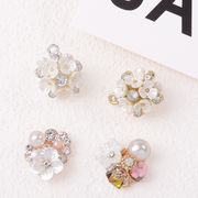 新作  diy 手芸材料 ビーズパーツ デコパーツ 穴ありDIY チャームパーツ アクセサリーパーツ ペンダント