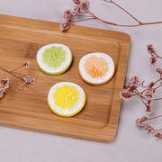 模型  撮影道具   雑貨   ミニチュア  陶器  インテリア置物   モデル   レモン  箸立て   箸置き  3色