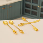 Dollhouse ドールハウス用   手芸diy用   ミニチュア  モデル インテリア置物   DIY 模型   食器 3点セット
