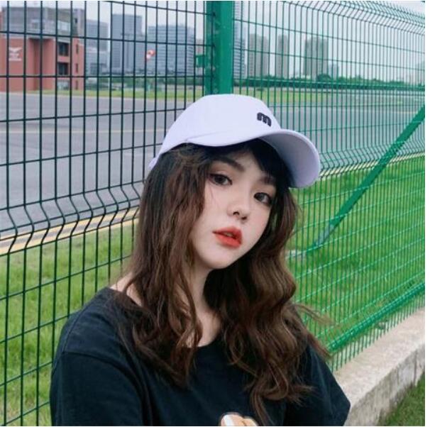 シンプル 帽子 キャップ ユニセックス 夏 韓国 チェーン 紫外線 通販