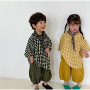 2023夏人気   韓国風子供服   キッズ  ベビー服  男女兼用  Tシャツ  トップス 半袖  2色