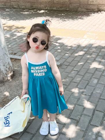 2023夏人気   ハワイ  韓国風子供服   キッズ   ベビー服   プリンセス    ワンピース   袖なし   おしゃれ