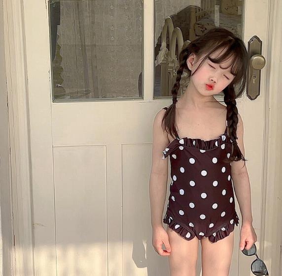 夏  韓国風子供服  ハワイ 連体  キッズ 砂浜 水泳 ベビー服  水着 女の子 UVカット
